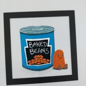 Can of Beans and Bean art print