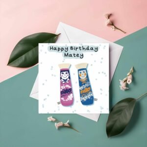 Happy Birthday Matey Bubble Bath Card